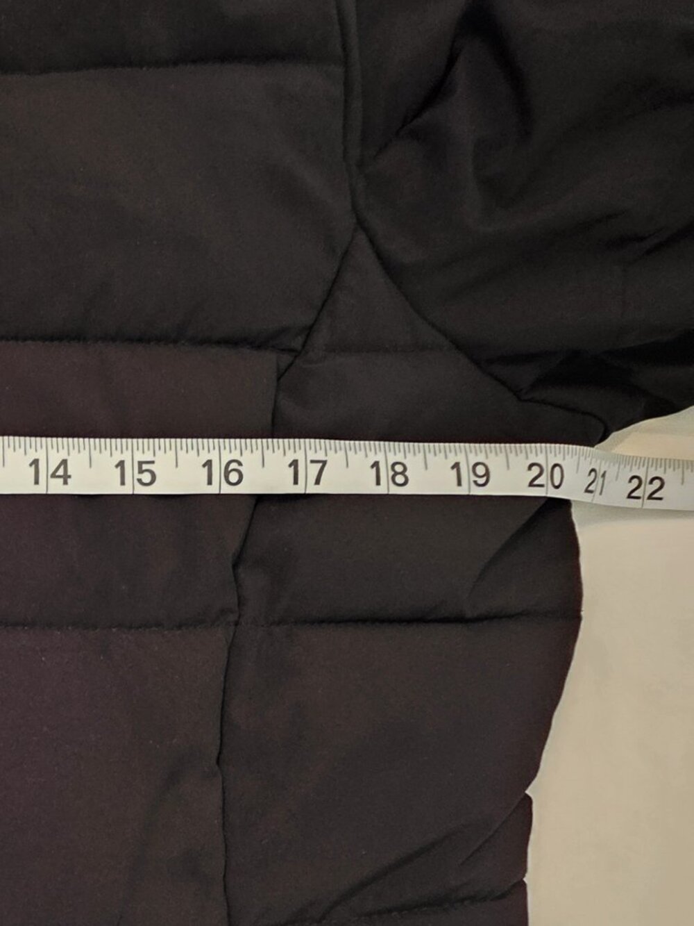 Andrew Mark Stretch Mid-Length Black Puffer Jacket — Size Small - Picture 4 of 11